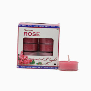 Supreme Rose Scented T-Light Candle (HSN : 34060010)