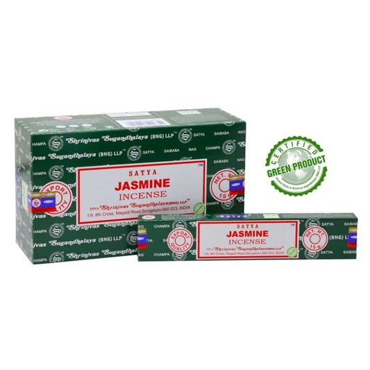 Satya Jasmine incense 15 Gms (HSN - 33074100)