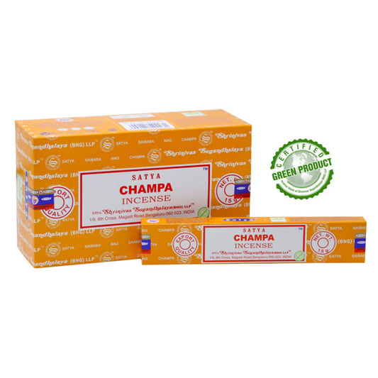 Satya Champa Incense 15Gms ( HSN - 33074100)