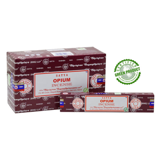 Satya Opium Incense 15 Gms ( HSN - 33074100 )