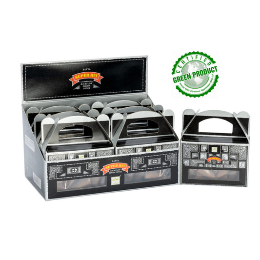 Satya Super Hit Backflow Dhoop Cone 24 Cone ( HSN - 33074100 )