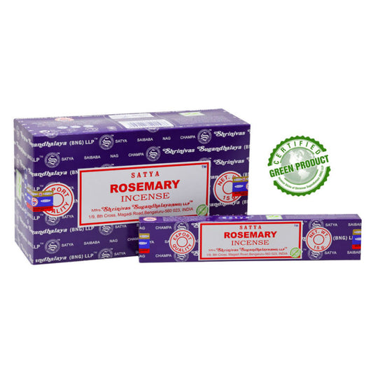 Satya Rosemary Incense 15 Gms ( HSN - 33074100 )