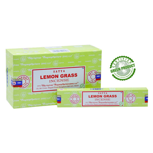 Satya Lemon Grass Incense 15 Gms ( HSN - 33074100)