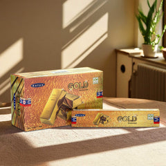 Satya Gold Incense 15 Gms ( HSN - 33074100 )