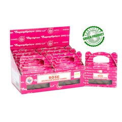 Satya Rose Backflow Dhoop Cone 24 Cone ( HSN - 33074100 )