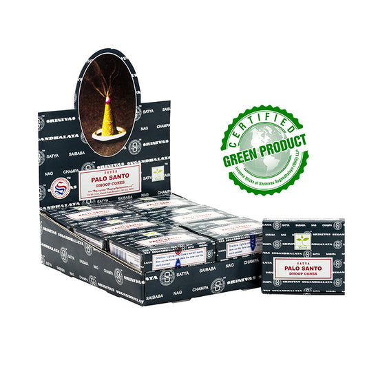 Satya Palo Santo Dhoop Cone 12 Cone ( HSN - 33074100 )