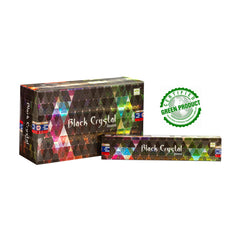 Satya Black Crystal Incense 15 Gms ( HSN - 33074100 )