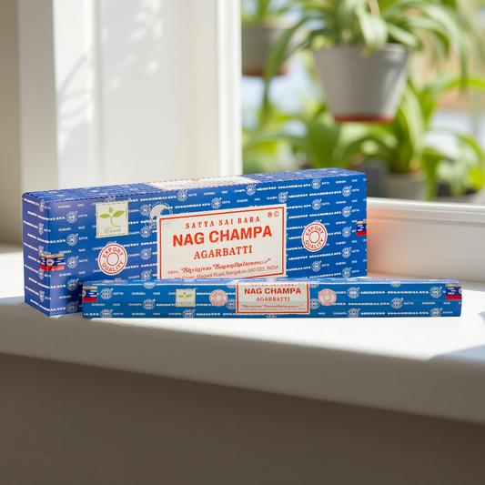 Satya Nagchampa Garden Stick Incense - 16 Inches 50 Gms X 5 Sticks (HSN - 33074100)