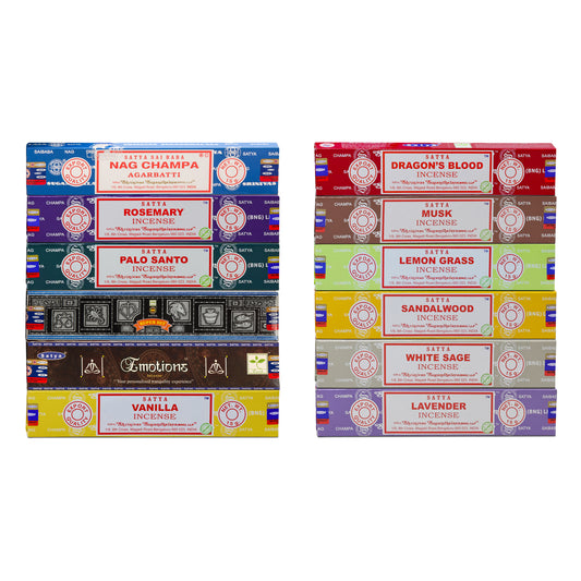 Assorted Incense Pack of 12