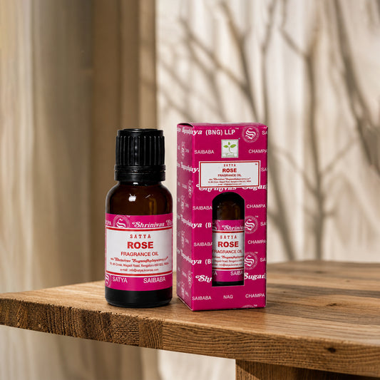 Satya Rose Fragrance Oil 15 ml (HSN - 33030090)