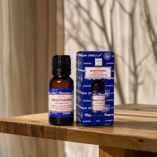 Satya Nagchampa Fragrance Oil 15 ml (HSN - 33030090)