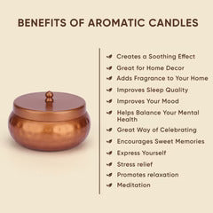 Lybe Lagom Gold Jar Candles (220 gms)