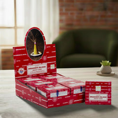 Satya Dragon’s Blood Dhoop Cone 12 Cone ( HSN - 33074100 )