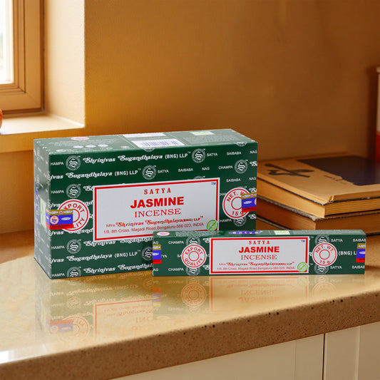 Satya Jasmine incense 15 Gms (HSN - 33074100)