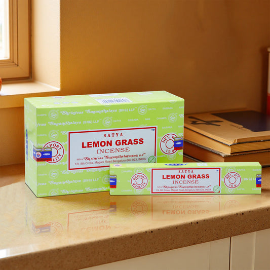 Satya Lemon Grass Incense 15 Gms ( HSN - 33074100)