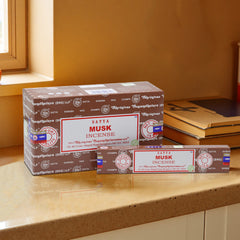 Satya Musk Incense 15 Gms ( HSN - 33074100)