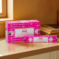 Satya Rose Incense 15 Gms ( HSN - 33074100 )