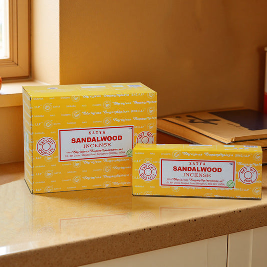 Satya Sandalwood Incense 250 Gms ( HSN - 33074100 )