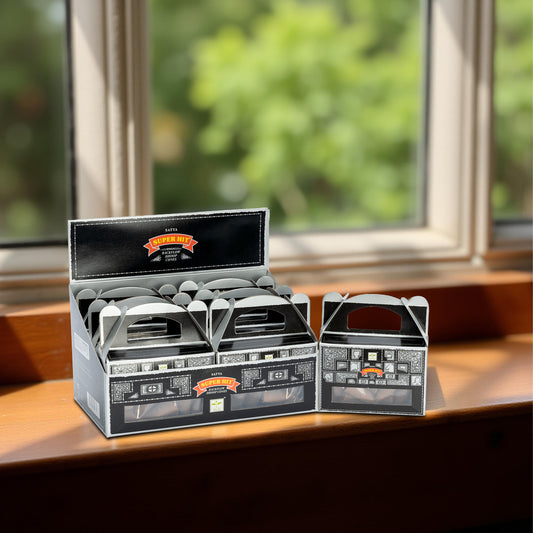 Satya Super Hit Backflow Dhoop Cone 24 Cone ( HSN - 33074100 )