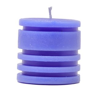 Supreme Lavender Scented Pillar Candle (HSN : 34060010)