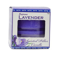Supreme Lavender Scented Pillar Candle (HSN : 34060010)