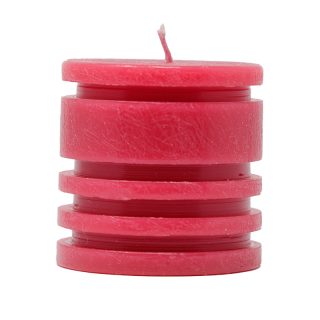 Supreme Rose Scented Pillar Candle (HSN : 34060010)