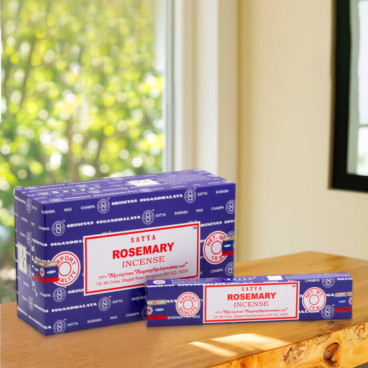 Satya Rosemary Incense 15 Gms ( HSN - 33074100 )