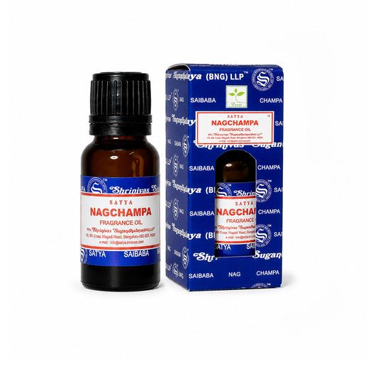Satya Nagchampa Fragrance Oil 15 ml (HSN - 33030090)