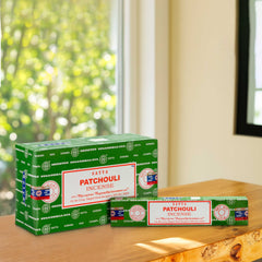 Satya Patchouli Incense 15 Gms ( HSN - 33074100 )