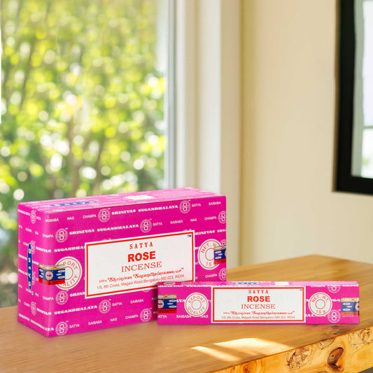 Satya Rose Incense 15 Gms ( HSN - 33074100 )