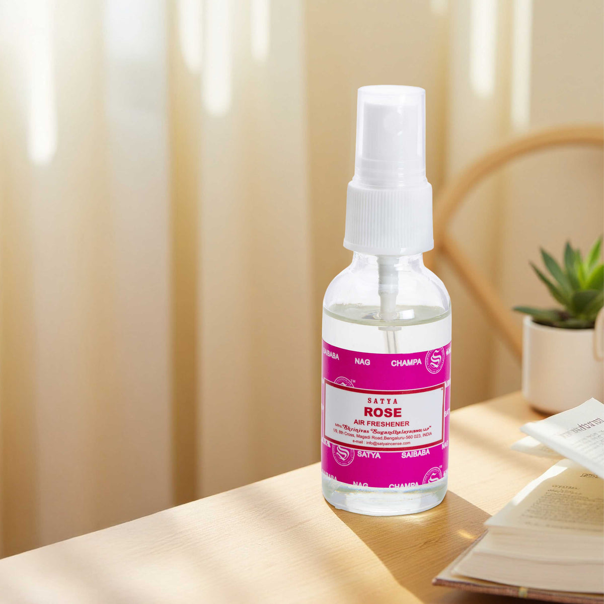 Satya Rose Room Spray 30 ml  (HSN - 33030090)