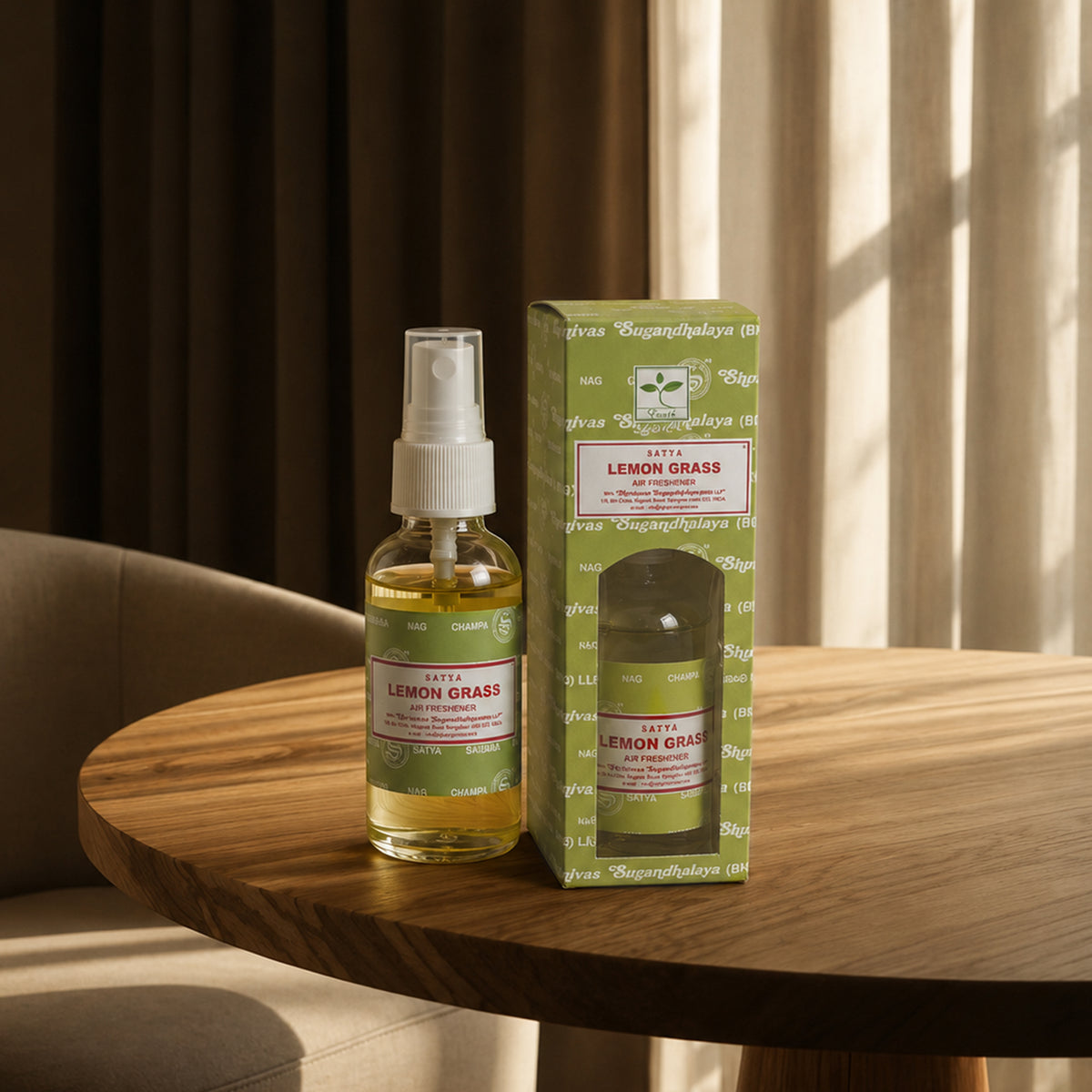 Satya Lemon Grass Fragrance Oil 15 ml (HSN - 33030090)