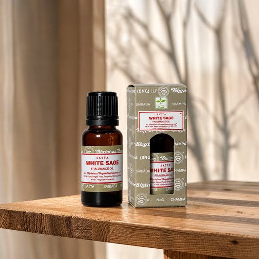 Satya White Sage Fragrance Oil 15 ml (HSN - 33030090)