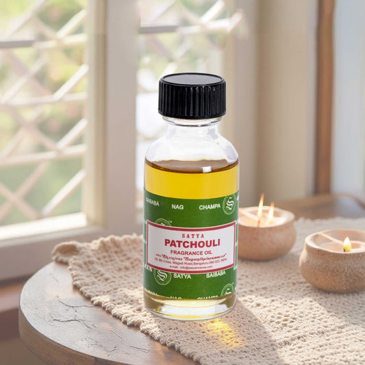 Satya Patchouli Fragrance Oil  30 ml (HSN - 33030090)