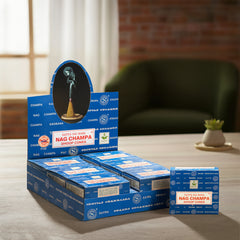 Satya Nagchampa Dhoop Cone 12 Cone (HSN - 33074100)