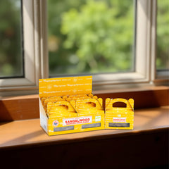 Satya Sandal Wood Backflow Dhoop Cone 24 Cone ( HSN - 33074100 )