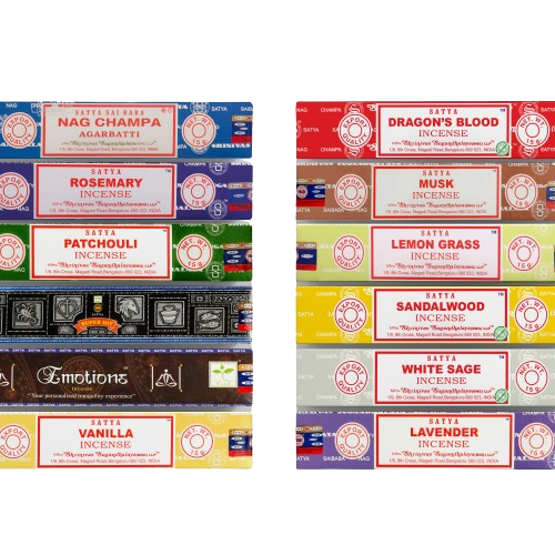 Assorted Incense Pack of 12